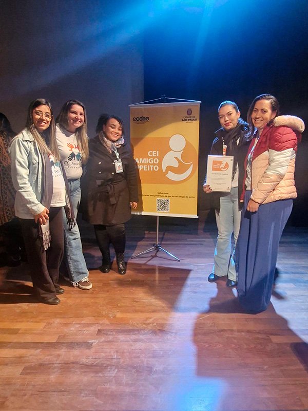 Recebimento do selo “Amigo do Peito 2024”